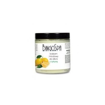 BINGOSPA Balsam miodowy do dłoni z cytryną 250g   